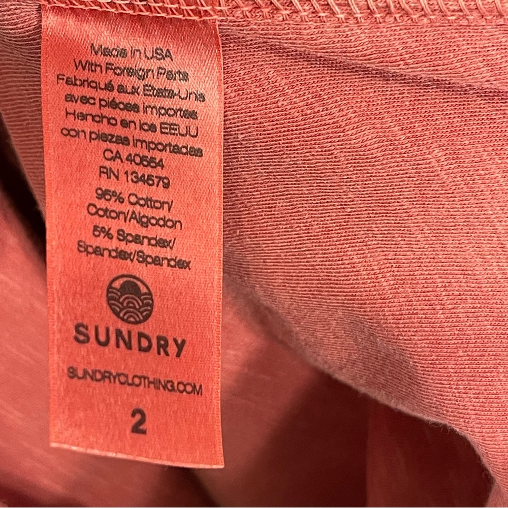 Anthropology Sundry Comfy Dress - Picture 6 of 7